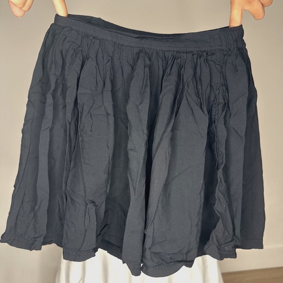 American Eagle Outfitters Skirt - Black Mini Skirt with Pockets (XXS) - Picture 1 of 4